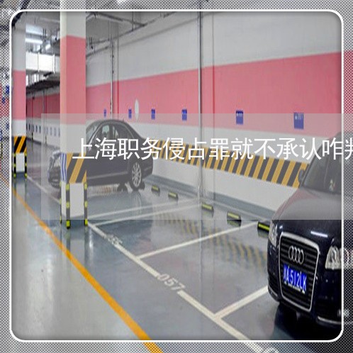 上海职务侵占罪就不承认咋判/2023032305259