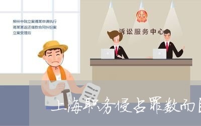 上海职务侵占罪数而巨大/2023041296047 上海职务侵占罪数而巨大/2023041296047