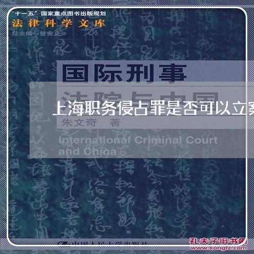 上海职务侵占罪是否可以立案/2023032393894