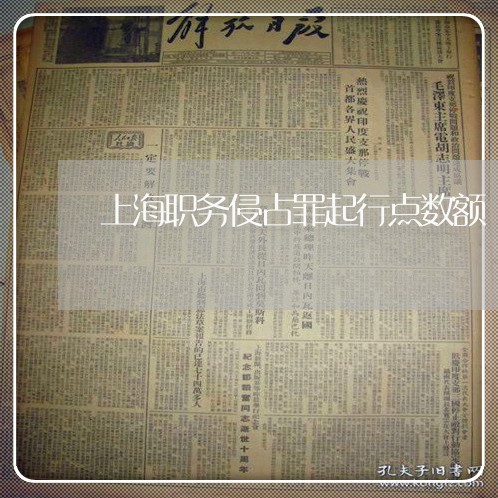 上海职务侵占罪起行点数额/2023032073947 上海职务侵占罪起行点数额/2023032073947