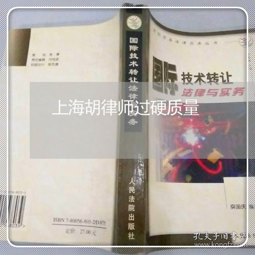 上海胡律师过硬质量 上海胡律师过硬质量