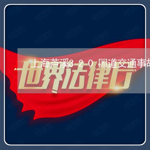 上海芦溪320国道交通事故/2023032385018 上海芦溪320国道交通事故/2023032385018