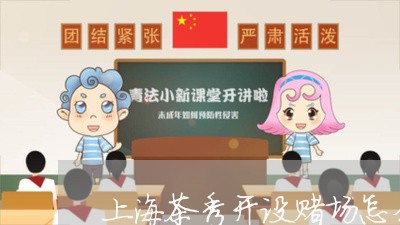 上海茶秀开设赌场怎么算/2023041122691