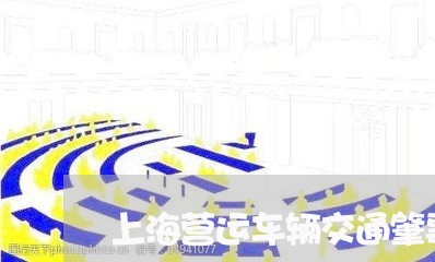 上海营运车辆交通肇事罪/2023041261684