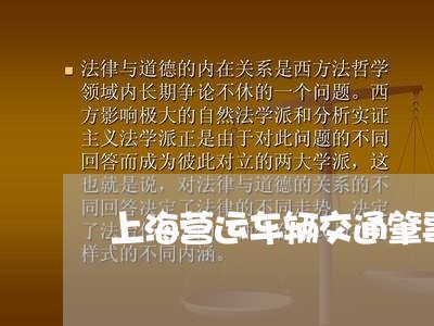 上海营运车辆交通肇事车主责任/2023042029371