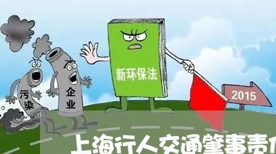 上海行人交通肇事责任的认定/2023032336371