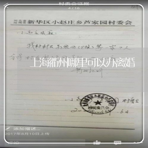上海衢州哪里可以办离婚/2023021740373 上海衢州哪里可以办离婚/2023021740373