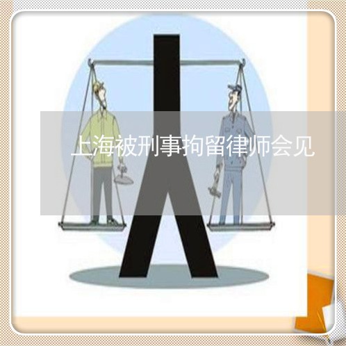 上海被刑事拘留律师会见/2023041291794