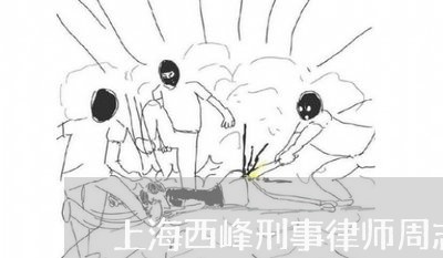 上海西峰刑事律师周志璞/2023041280504