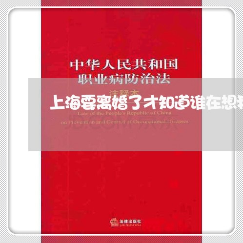 上海要离婚了才知道谁在想我/2023032319361 上海要离婚了才知道谁在想我/2023032319361