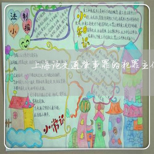 上海论交通肇事罪的犯罪主体/2023032315926