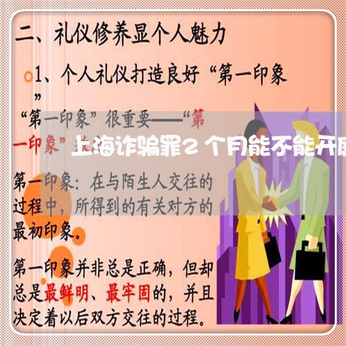 上海诈骗罪2个月能不能开庭/2023032336056