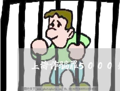 上海诈骗罪5000判刑/2023041152858