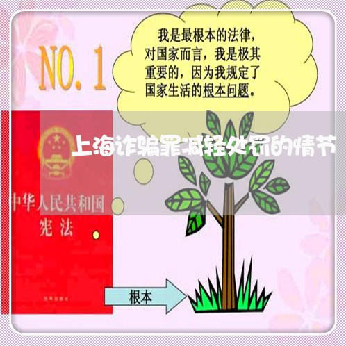 上海诈骗罪减轻处罚的情节/2023032056250