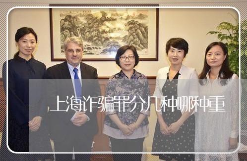 上海诈骗罪分几种哪种重/2023041195827 上海诈骗罪分几种哪种重/2023041195827