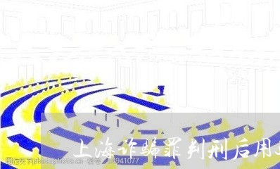 上海诈骗罪判刑后用还钱/2023041004026