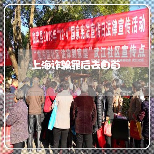 上海诈骗罪后去自首/2023032577373 上海诈骗罪后去自首/2023032577373