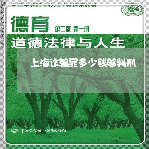 上海诈骗罪多少钱够判刑/2023021522471 上海诈骗罪多少钱够判刑/2023021522471