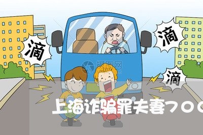 上海诈骗罪夫妻700万/2023021594958 上海诈骗罪夫妻700万/2023021594958
