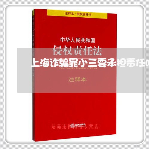 上海诈骗罪小三要承担责任吗/2023032251592