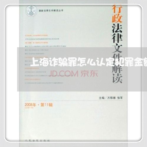 上海诈骗罪怎么认定犯罪金额/2023032271504