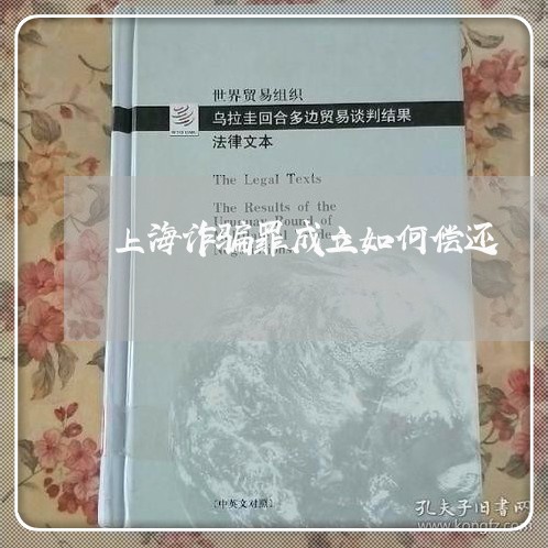 上海诈骗罪成立如何偿还/2023021682702 上海诈骗罪成立如何偿还/2023021682702