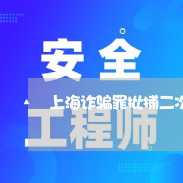 上海诈骗罪批捕二次退补/2023021642693 上海诈骗罪批捕二次退补/2023021642693