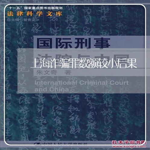 上海诈骗罪数额较小后果/2023041185815