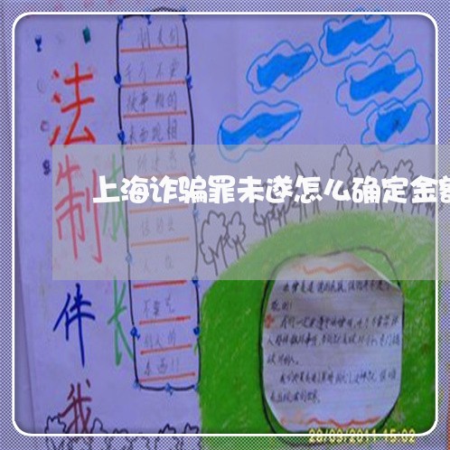 上海诈骗罪未遂怎么确定金额/2023032282716 上海诈骗罪未遂怎么确定金额/2023032282716
