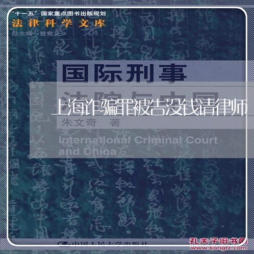 上海诈骗罪被告没钱请律师/2023031954716