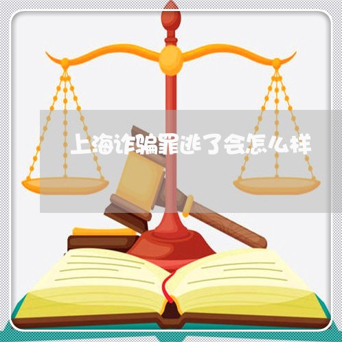 上海诈骗罪逃了会怎么样/2023021541593 上海诈骗罪逃了会怎么样/2023021541593