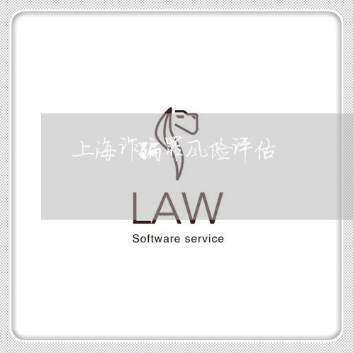 上海诈骗罪风险评估/2023032511523 上海诈骗罪风险评估/2023032511523