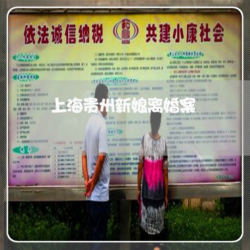 上海贵州新娘离婚案/2023032584826 上海贵州新娘离婚案/2023032584826