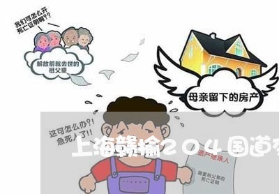 上海赣榆204国道交通事故/2023032281716 上海赣榆204国道交通事故/2023032281716
