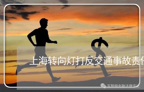 上海转向灯打反交通事故责任/2023032249591 上海转向灯打反交通事故责任/2023032249591