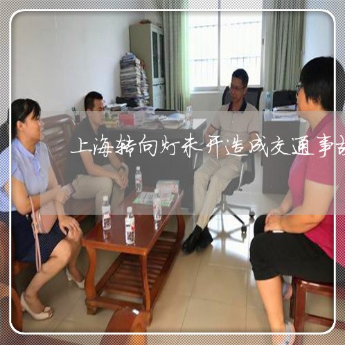 上海转向灯未开造成交通事故/2023032212593 上海转向灯未开造成交通事故/2023032212593