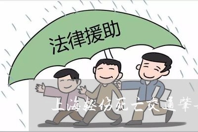 上海轻伤死亡交通肇事罪/2023021639057 上海轻伤死亡交通肇事罪/2023021639057