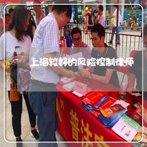 上海较好的风险控制律师/2023041187393