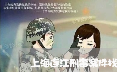 上海连江刑事案件找律师/2023041187938