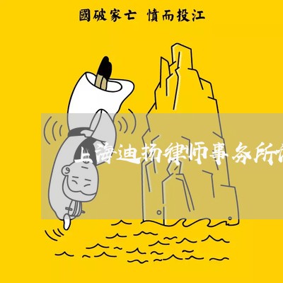 上海迪扬律师事务所诈骗/2023041128250