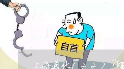 上海通化1227诈骗罪/2023021606735 上海通化1227诈骗罪/2023021606735