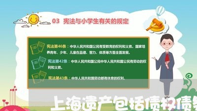 上海遗产包括债权债务吗/2023021573739 上海遗产包括债权债务吗/2023021573739