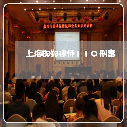 上海邯郸律师110刑事/2023021595938 上海邯郸律师110刑事/2023021595938