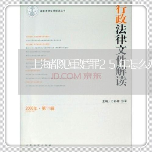 上海都犯重婚罪25年怎么办/2023032227068