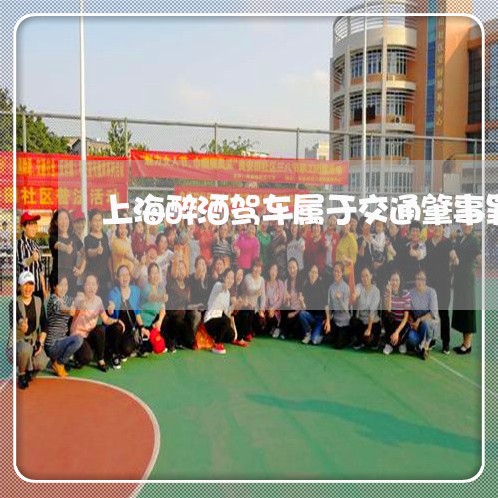上海醉酒驾车属于交通肇事罪/2023032160572