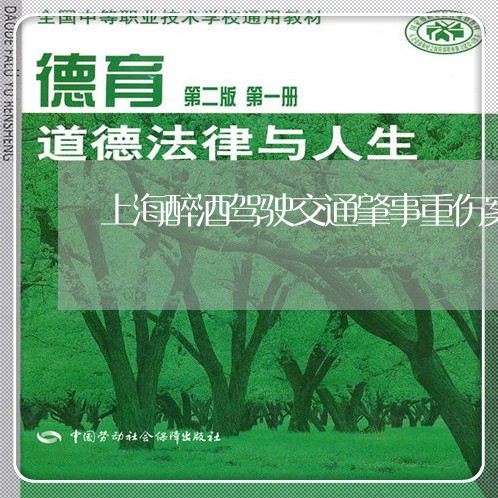 上海醉酒驾驶交通肇事重伤案例/2023041424294