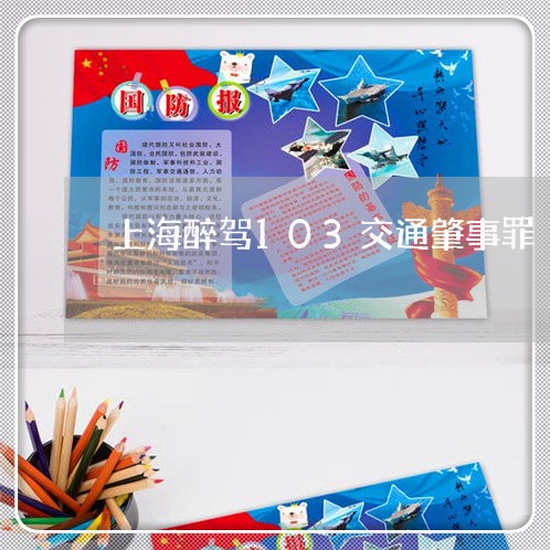 上海醉驾103交通肇事罪/2023030248151 上海醉驾103交通肇事罪/2023030248151