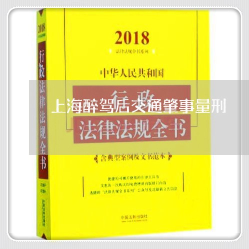 上海醉驾后交通肇事量刑/2023041003947