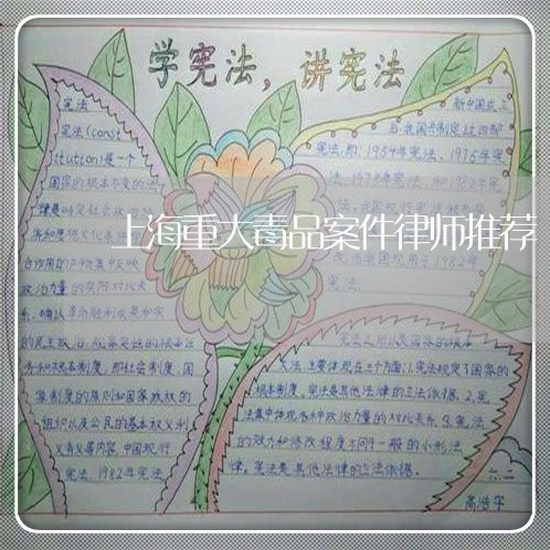 上海重大毒品案件律师推荐/2023031711571