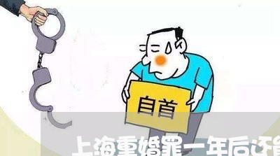 上海重婚罪一年后还能判刑吗/2023032151607 上海重婚罪一年后还能判刑吗/2023032151607